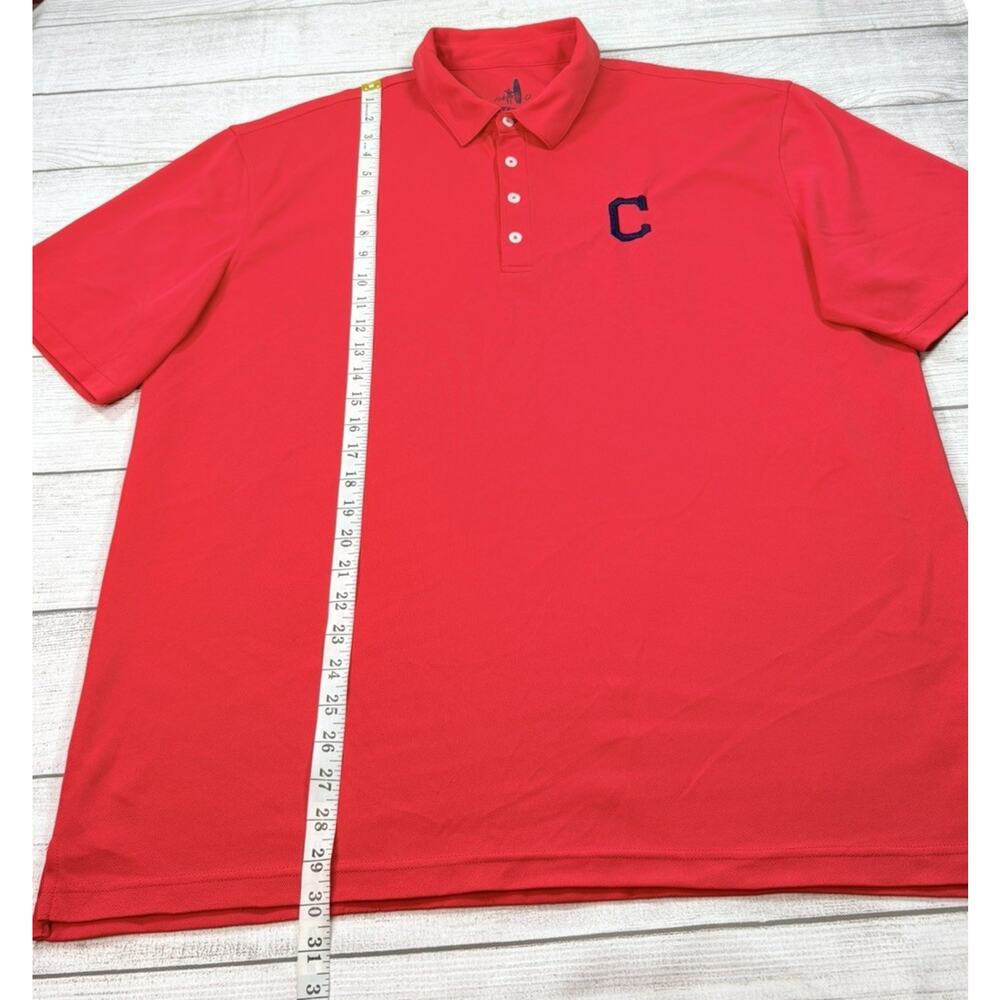 Johnnie-O Men’s Prep-Formance Cleveland Guardians Baseball Polo Shirt Size XXL - Picture 2 of 6